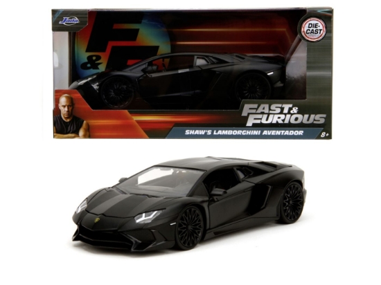 Imagine JADA FAST AND FURIOUS MASINUTA METALICA LAMBORGHINI AVENTADOR SCARA 1 LA 24