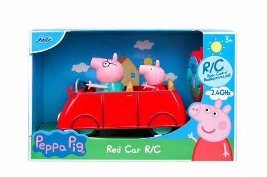 Imagine JADA PEPPA PIG MASINUTA RC CU TELECOMANDA ROSIE CU FIGURINE