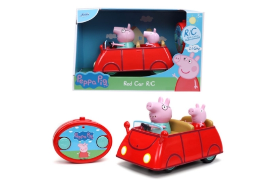 Imagine JADA PEPPA PIG MASINUTA RC CU TELECOMANDA ROSIE CU FIGURINE