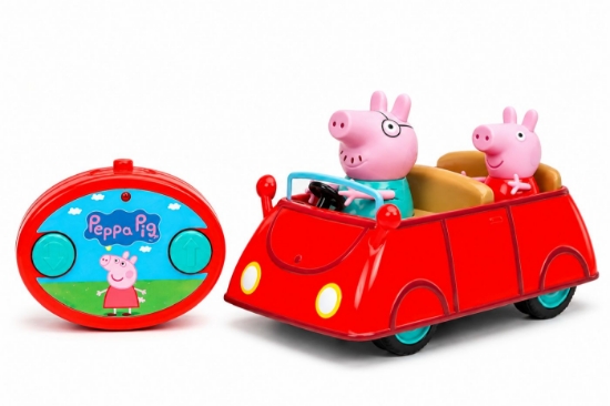 Imagine JADA PEPPA PIG MASINUTA RC CU TELECOMANDA ROSIE CU FIGURINE