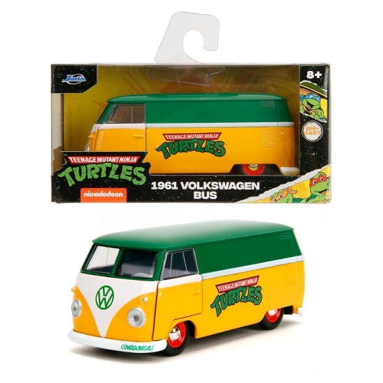 Imagine JADA TESTOASELE NINJA AUTOBUZ METALIC VOLKSWAGEN 1961 SCARA 1 LA 32