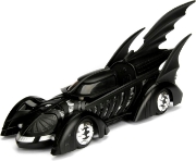Imagine JADA DC SET BATMAN FOREVER FIGURINA BATMAN SI MASINUTA METALICA BATMOBILE SCARA 1 LA 24