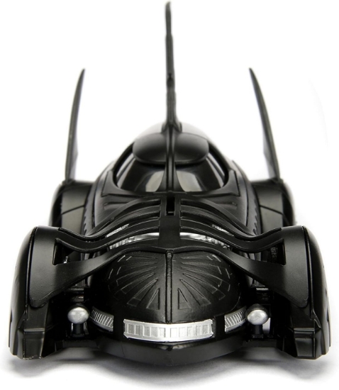 Imagine JADA DC SET BATMAN FOREVER FIGURINA BATMAN SI MASINUTA METALICA BATMOBILE SCARA 1 LA 24