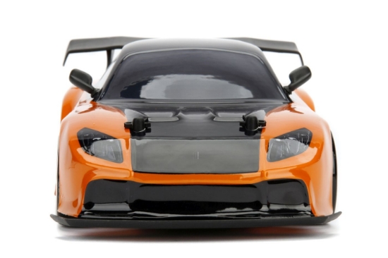 Imagine JADA FAST AND FURIOUS MASINUTA RC CU TELECOMANDA HANS MAZDA RX 7 SCARA 1 LA 10