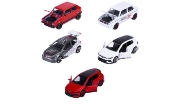 Imagine MAJORETTE SET 5 MASINUTE METALICE VOLKSWAGEN GOLF GTI SCARA 1 LA 64