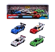 Imagine MAJORETTE SET 4 MASINUTE METALICE MOTORSPORT DTM SCARA 1 LA 64