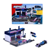 Imagine MAJORETTE SET MOTORSPORT BWT ALPINE F1 TEAM CU MASINUTA INCLUSA ALPINE A525 R19 SCARA 1 LA 64