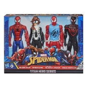 Imagine MARVEL SPIDER MAN TITAN HERO SERIES SET 4 FIGURINE 