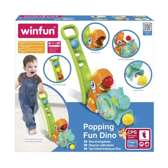 Imagine WINFUN JUCARIE DE IMPINS DINOZAUR CU BILE 