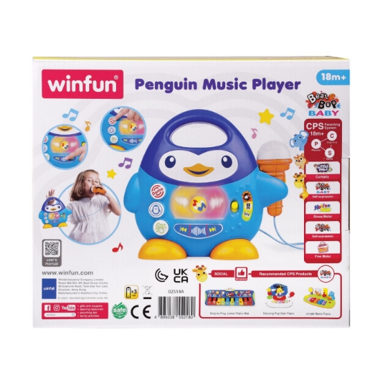 Imagine WINFUN PLAYER MUZICAL PINGUIN