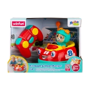 Imagine WINFUN MASINUTA RC CU TELECOMANDA BOOM VROOM SI FIGURINA 