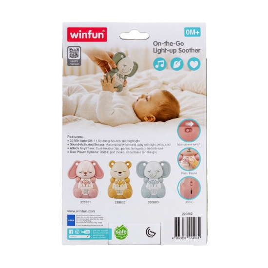 Imagine WINFUN URSULET LINISTITOR PORTABIL PENTRU BEBELUSI