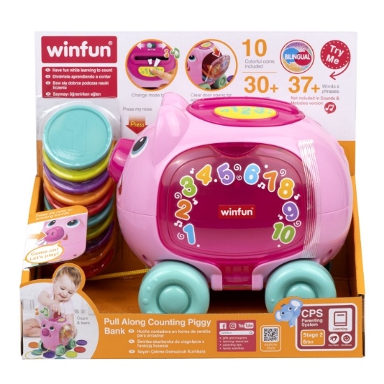 Imagine WINFUN JUCARIE DE TRAS PUSCULITA PURCELUS CU MONEDE 