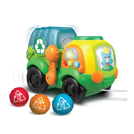Imagine WINFUN JUCARIE DE TRAS CAMION DE RECICLARE CU BILE 