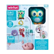 Imagine WINFUN CARUSEL DE PATUT MUZICAL 3IN1 PRIETENII PADURII 