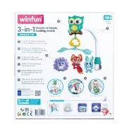 Imagine WINFUN CARUSEL DE PATUT MUZICAL 3IN1 PRIETENII PADURII 