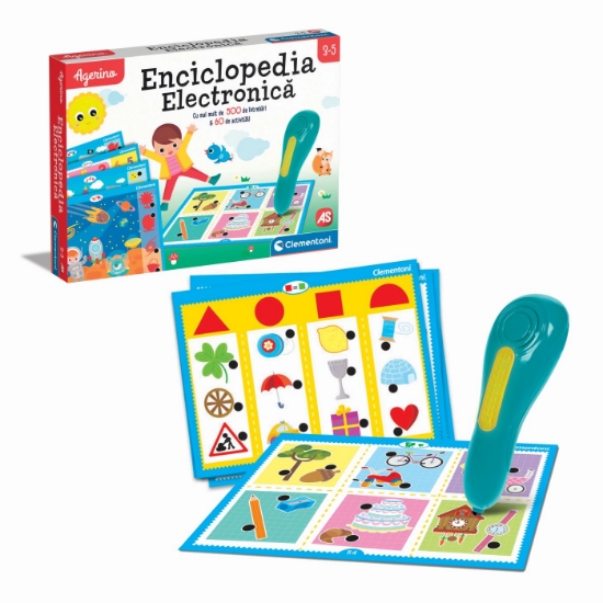 Imagine AGERINO ENCICLOPEDIA ELECTRONICA CU STILOU 3 5 ANI