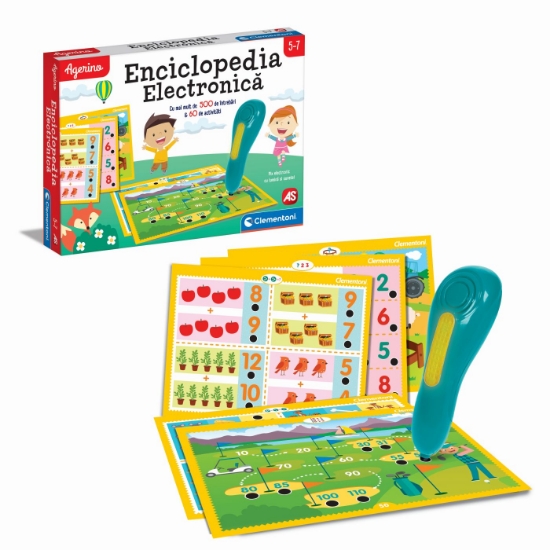 Imagine AGERINO ENCICLOPEDIA ELECTRONICA CU STILOU 5 7 ANI