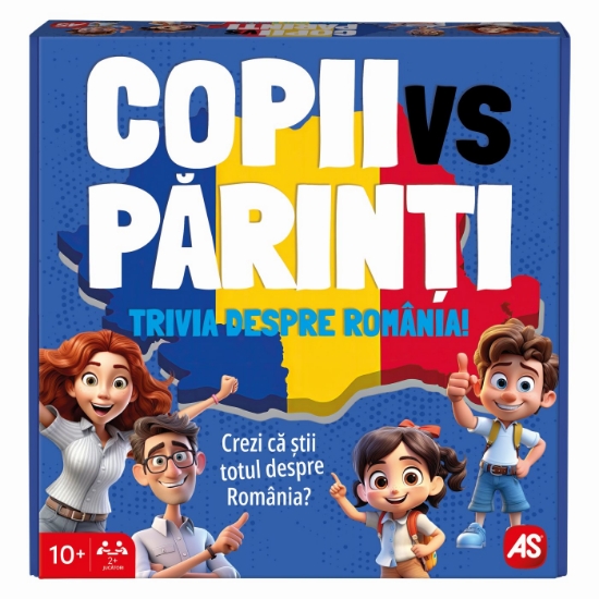 Imagine JOC DE SOCIETATE COPII VS PARINTI TRIVIA DESPRE ROMANIA IN LIMBA ROMANA 
