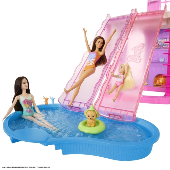 Imagine BARBIE DREAM LAND CASUTA DE VIS CU ACCESORII