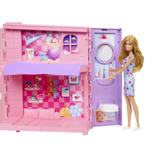 Imagine BARBIE DREAM LAND CASUTA DE VACANTA CU ACCESORII