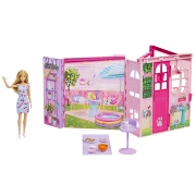 Imagine BARBIE DREAM LAND CASUTA DE VACANTA CU ACCESORII