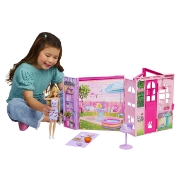 Imagine BARBIE DREAM LAND CASUTA DE VACANTA CU ACCESORII
