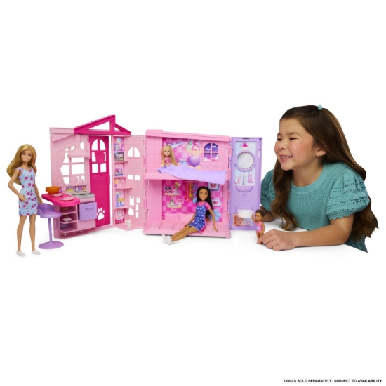 Imagine BARBIE DREAM LAND CASUTA DE VACANTA CU ACCESORII