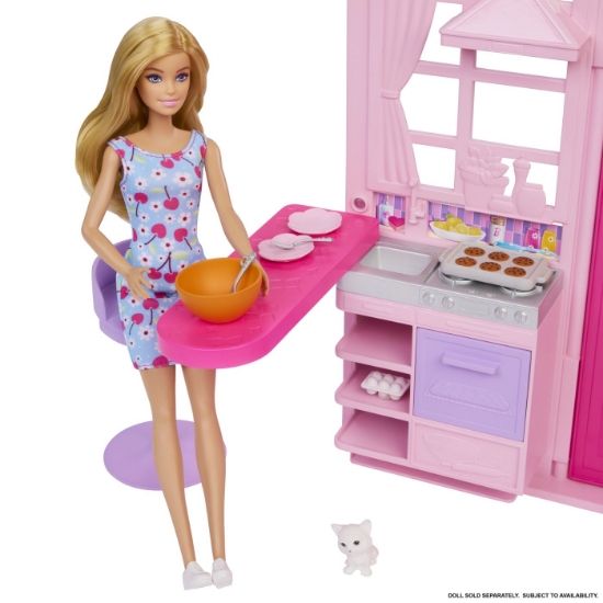 Imagine BARBIE DREAM LAND CASUTA DE VACANTA CU ACCESORII