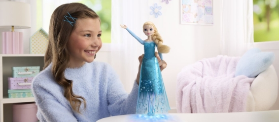 Imagine DISNEY FROZEN PAPUSA ELSA CU MUZICA SI LUMINI