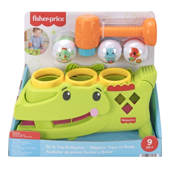Imagine FISHER PRICE JUCARIE INTERACTIVA ALIGATOR CU BILE 