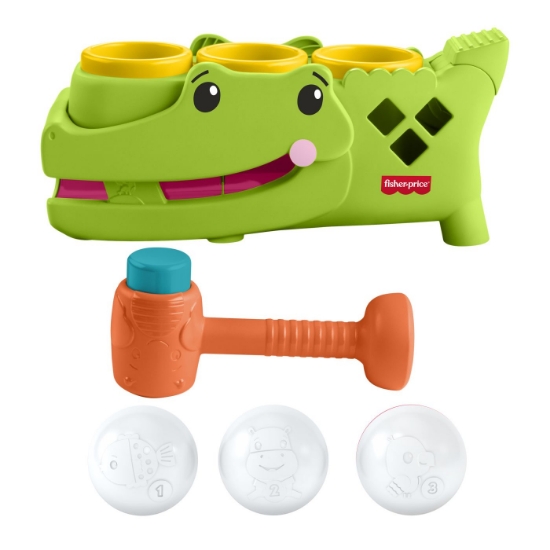 Imagine FISHER PRICE JUCARIE INTERACTIVA ALIGATOR CU BILE 