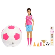 Imagine BARBIE TEAM ROTESTE SI DEZVALUIE PAPUSA BARBIE JUCATOARE DE FOTBAL 