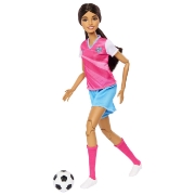 Imagine BARBIE TEAM ROTESTE SI DEZVALUIE PAPUSA BARBIE JUCATOARE DE FOTBAL 