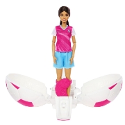 Imagine BARBIE TEAM ROTESTE SI DEZVALUIE PAPUSA BARBIE JUCATOARE DE FOTBAL 
