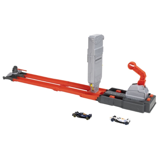 Imagine HOT WHEELS RACING CIRCUIT DE CURSE GRID START FORMULA 1 2025 CU 2 MASINUTE INCLUSE
