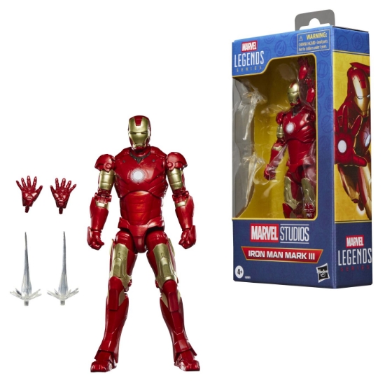 Imagine MARVEL LEGENDS SERIES FIGURINA IRON MAN MARK III 15CM