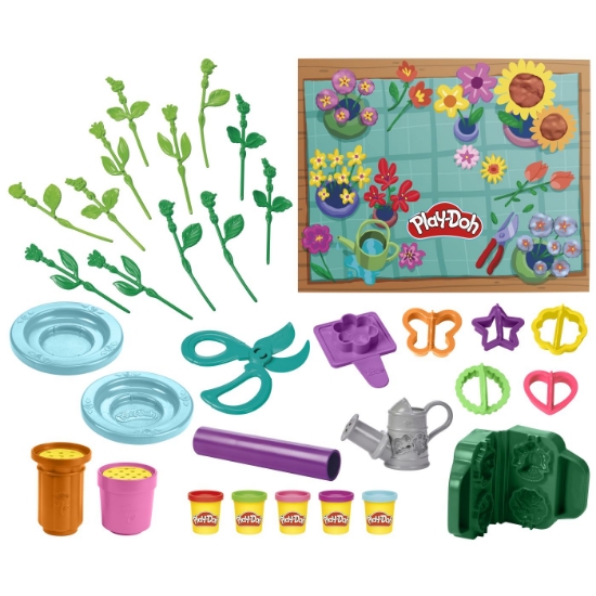 Imagine PLAY DOH SET CREATII FLORI
