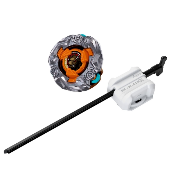Imagine BEYBLADE X SET LANSATOR SI ROATA VALOR BISON FB