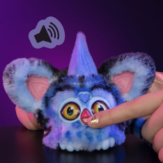Imagine FURBY FURBLETS K POP VANATORI DE DEMONI JUCARIE INTERACTIVA DERPY TIGER