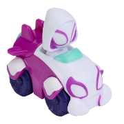 Imagine SPIDEY SI PRIETENII LUI UIMITORI MARVEL SUPER ROLLERS SET FIGURINA GHOST SPIDER CU VEHICUL 5.5CM