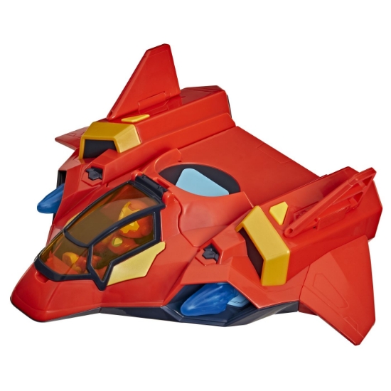 Imagine MARVEL IRON MAN SI PRIETENII SAI UIMITORI SET ARMURA GIGANTICA IRON JET 