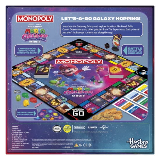 Imagine JOC MONOPOLY SUPER MARIO GALAXY IN LIMBA ENGLEZA 
