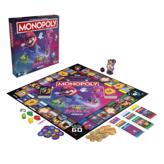 Imagine JOC MONOPOLY SUPER MARIO GALAXY IN LIMBA ENGLEZA 