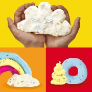 Imagine PLAY DOH SET 4 CUTII PLASTILINA CONFETI 