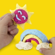 Imagine PLAY DOH SET 4 CUTII PLASTILINA CONFETI 