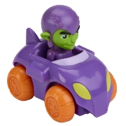 Imagine SPIDEY SI PRIETENII LUI UIMITORI MARVEL SUPER ROLLERS SET FIGURINA GREEN GOBLIN CU VEHICUL 5.5CM