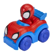 Imagine SPIDEY SI PRIETENII LUI UIMITORI MARVEL SUPER ROLLERS SET FIGURINA SPIDEY CU VEHICUL 5.5CM