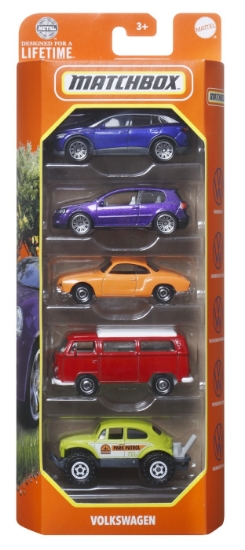 Imagine MATCHBOX SET 5 MASINUTE METALICE MBX VOLKSWAGEN SCARA 1:64
