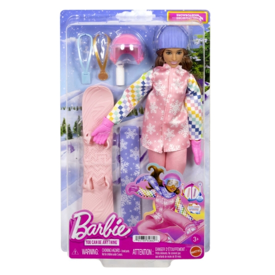 Imagine BARBIE YOU CAN BE ANYTHING PAPUSA SNOWBOARDER